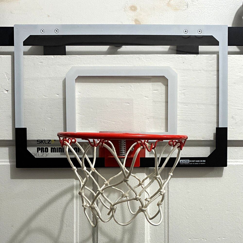 SKLZ Pro Mini Hoop 18x12 Over Door Basketball Goal Breakaway Rim No Ball